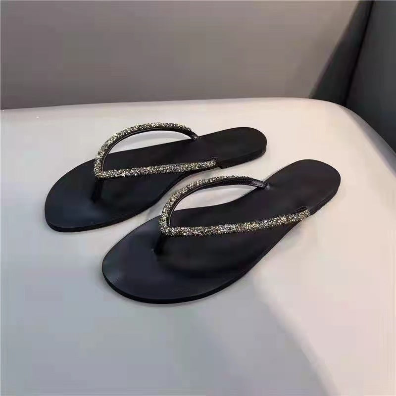 Sommermode: Neue Strass-Sandalen für Damen