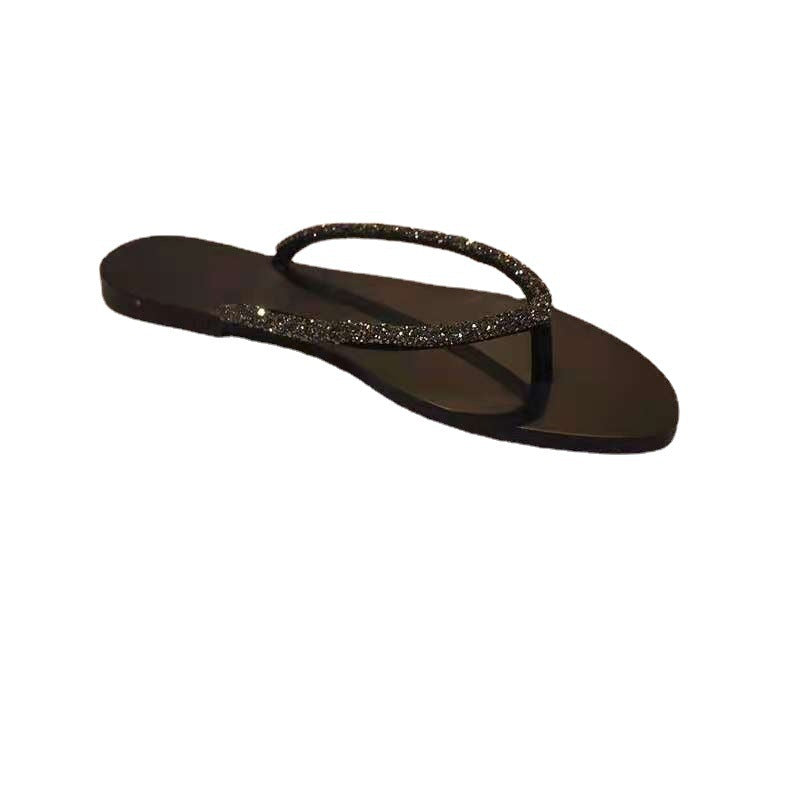 Sommermode: Neue Strass-Sandalen für Damen