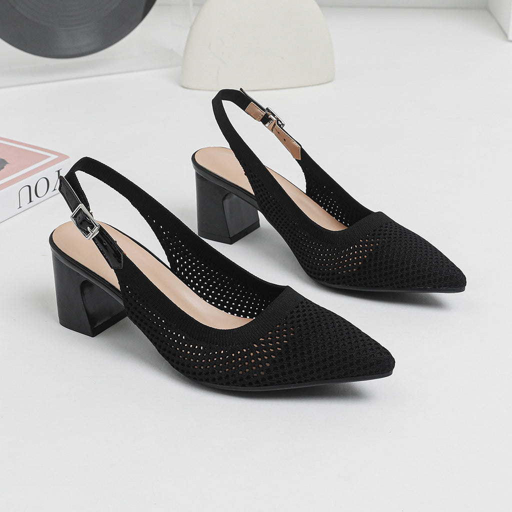 Sommermode: Neue gewebte Sandalen für Damen