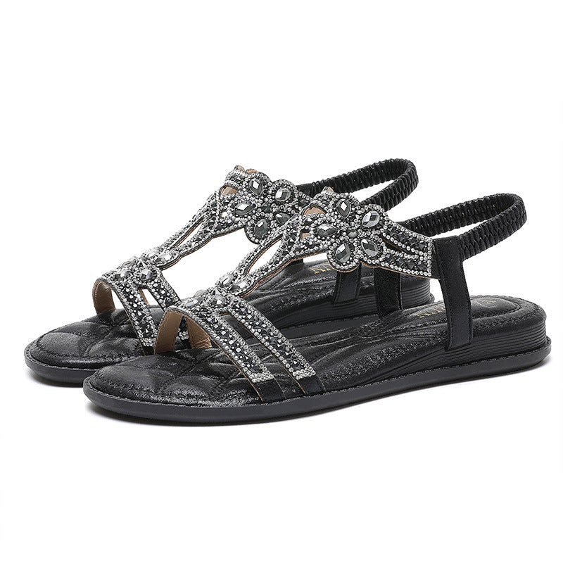Neue lässige Sommersandalen für Damen